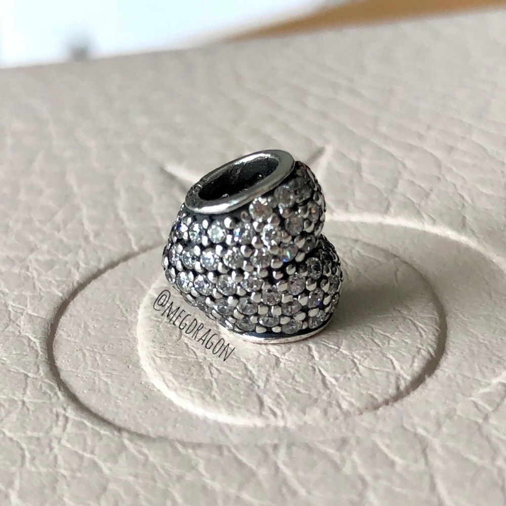 Pandora Pavé Heart Charm